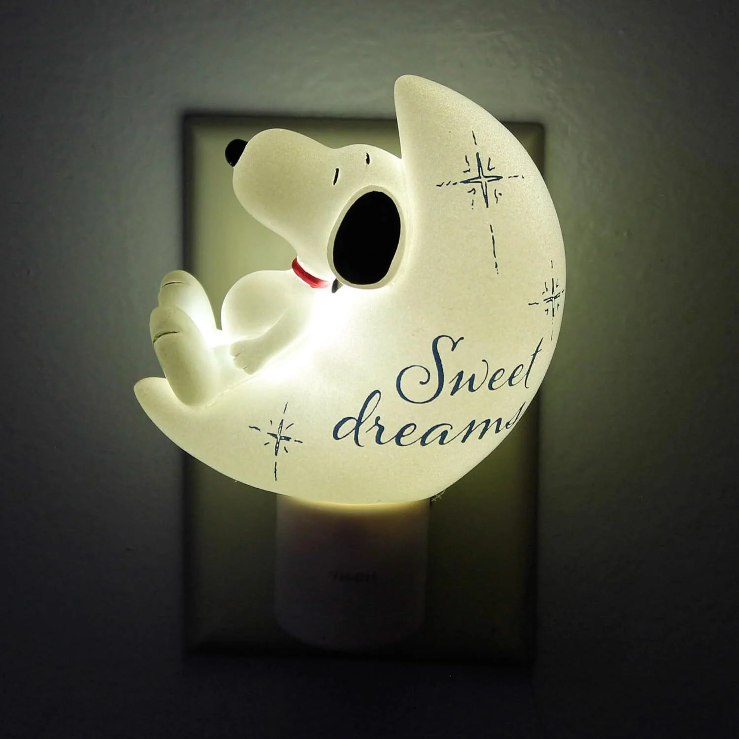 Snoopy Moon Night Light, 5" - Image 2