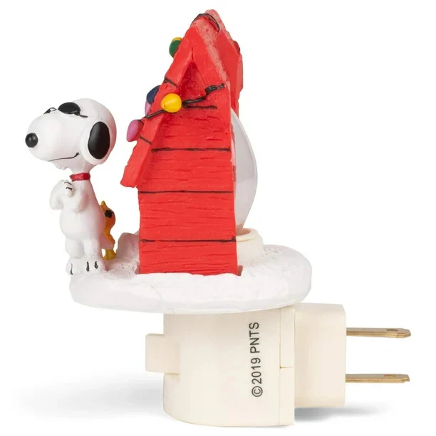 Snoopy & Woodstock Joe Cool Night Light, 4.25" - Image 6