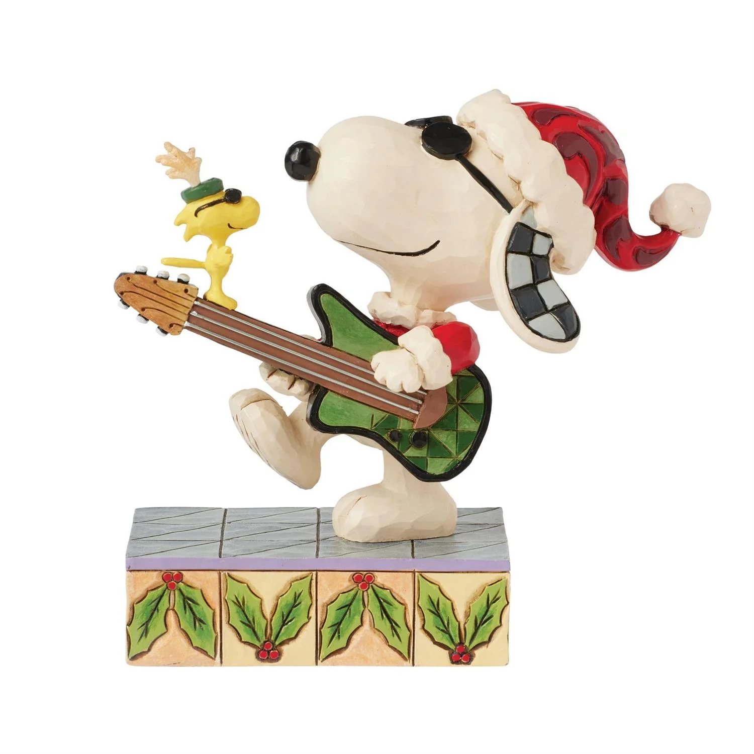 Snoopy & Woodstock Rock Figurine