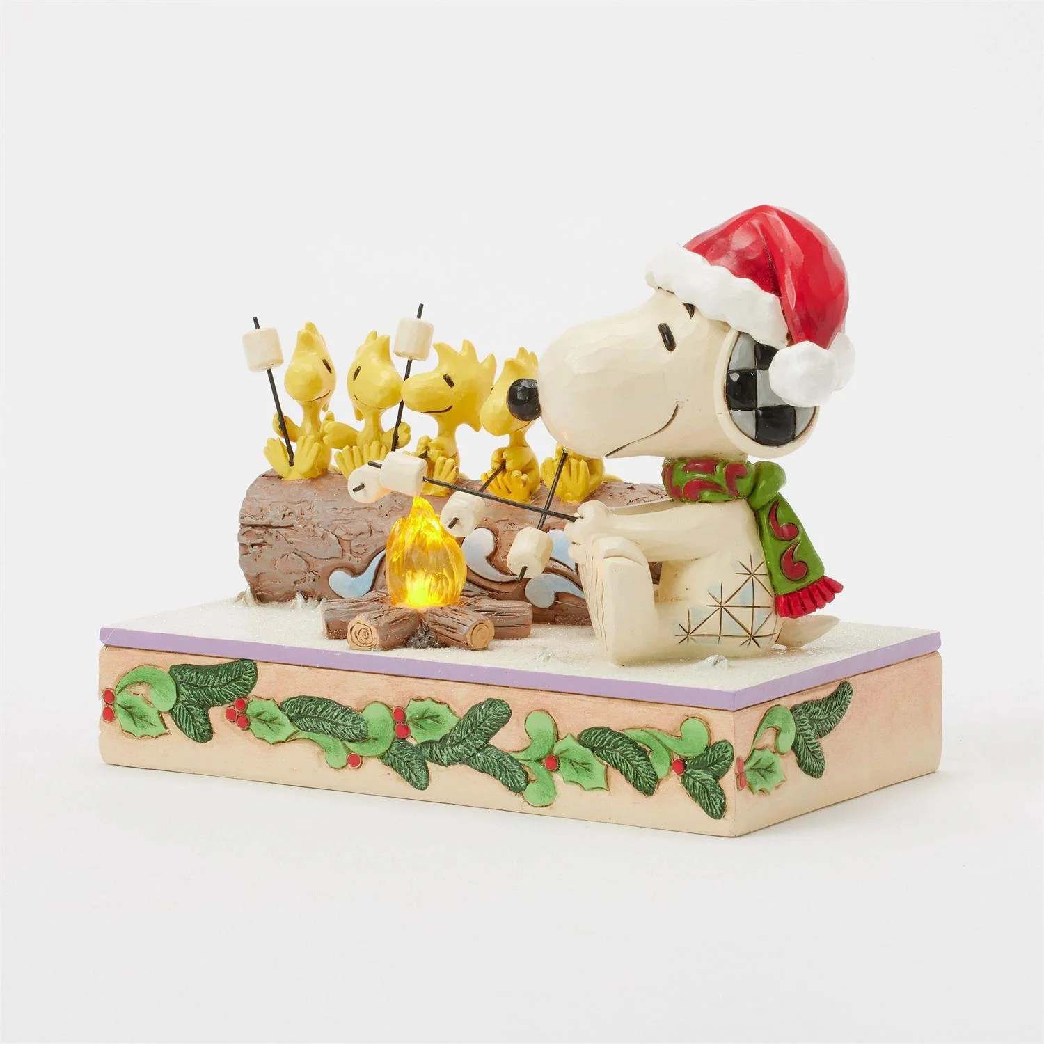 Snoopy & Woodstocks Roasting Marshmallows Figurine - Image 4