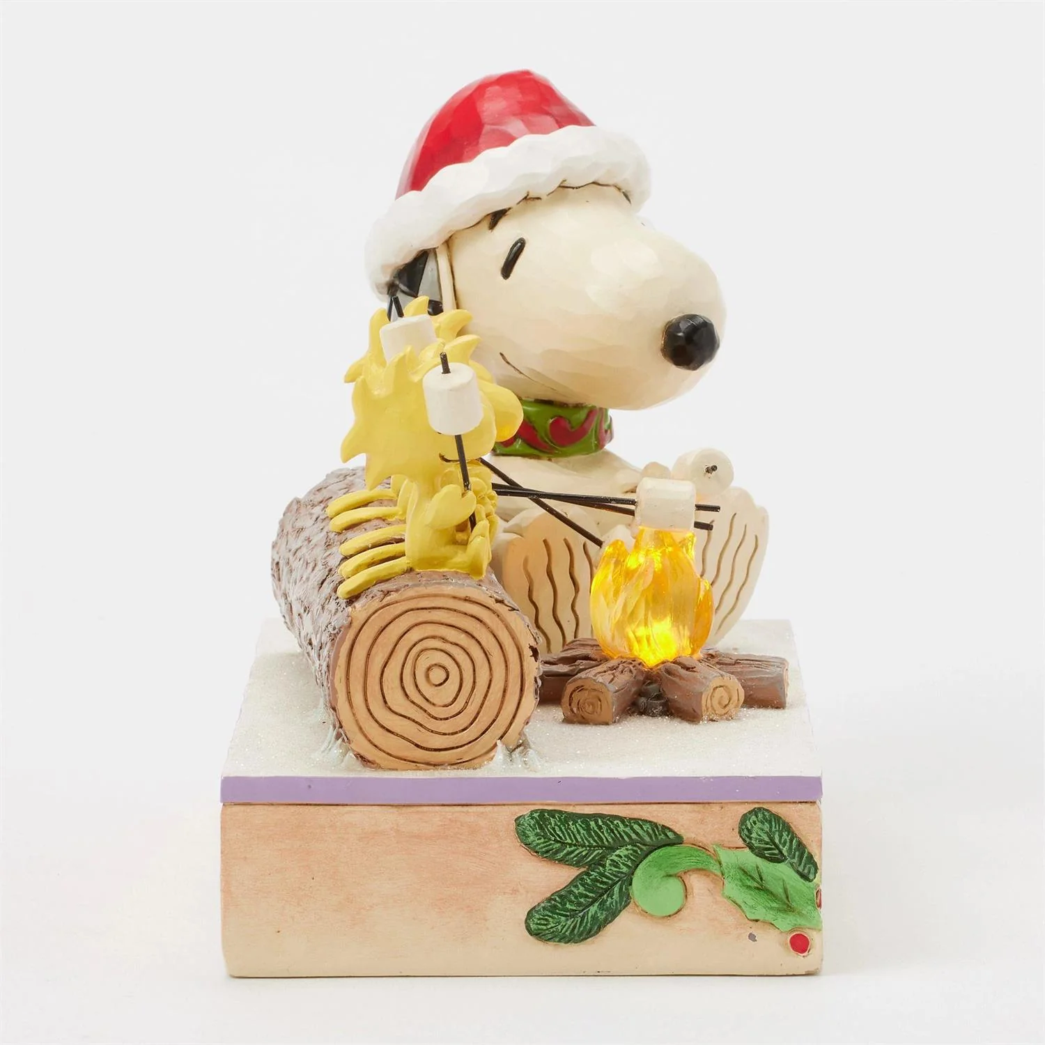 Snoopy & Woodstocks Roasting Marshmallows Figurine - Image 6