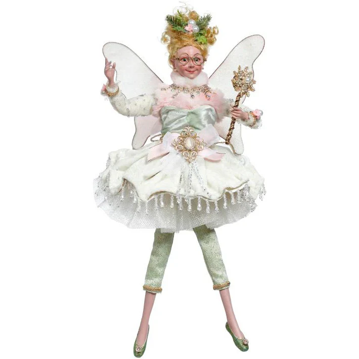 Snow Queen Fairy Figurine, Medium, 19.5"