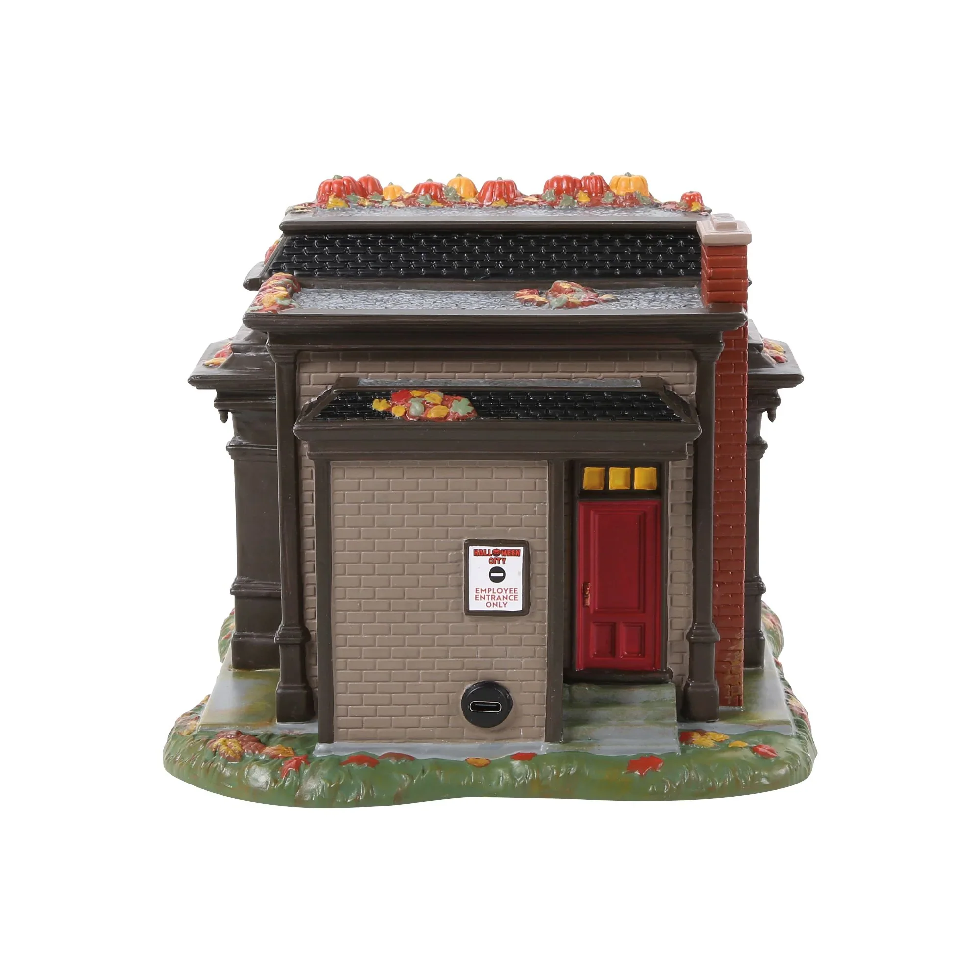 Snow Village Halloween - Halloween City Costume Shop Building Figurine, 6.26" - Image 2