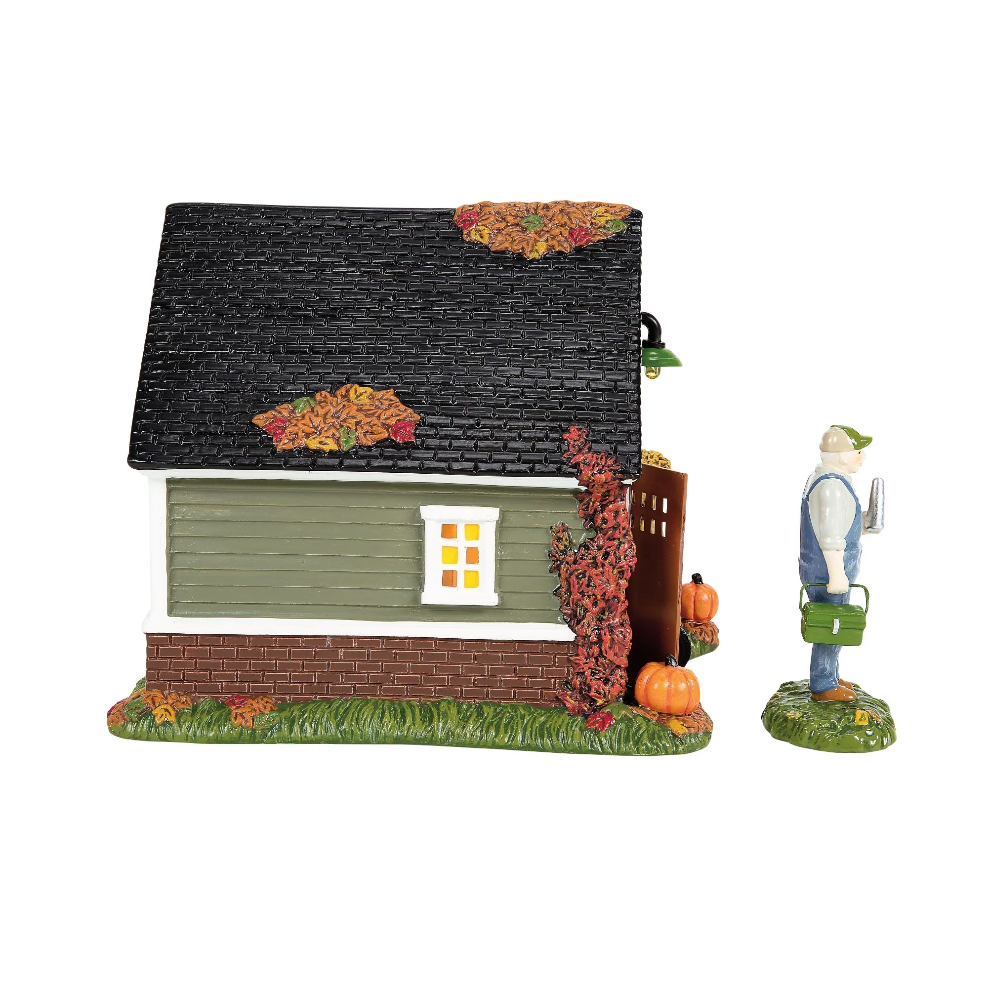 Snow Village Harvest - Still Running Figurine, 5.71" (Set of 2) - Image 4