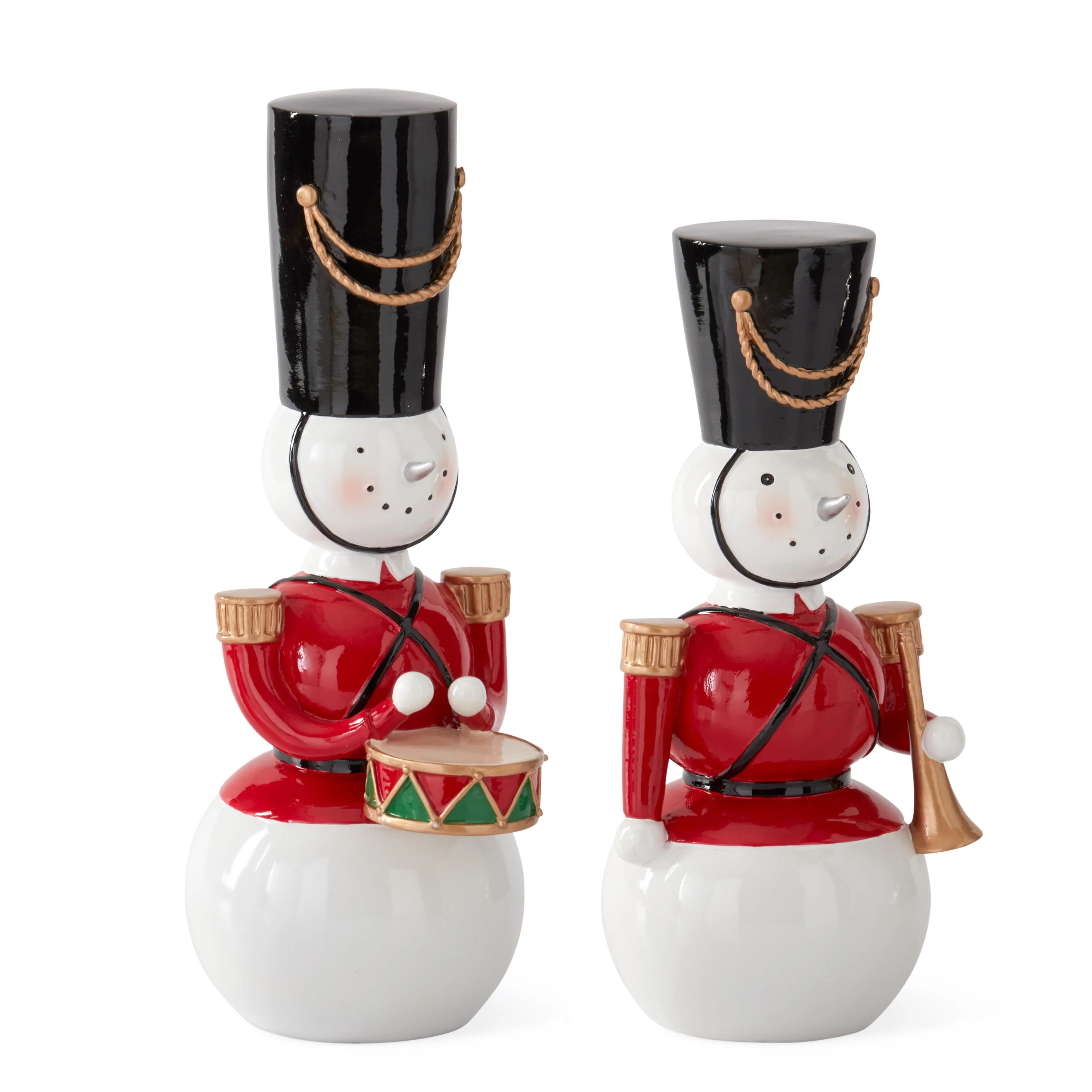 Snowman Nutcracker Soldiers, 12.5" (Set of 2)o - Image 2