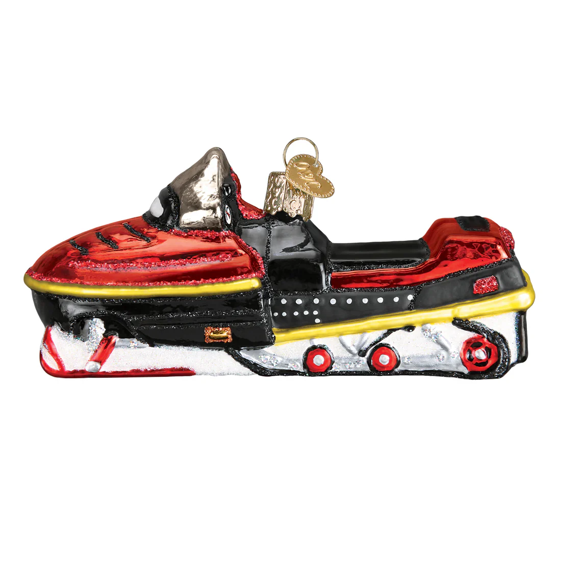 Snowmobile Ornament - Image 2