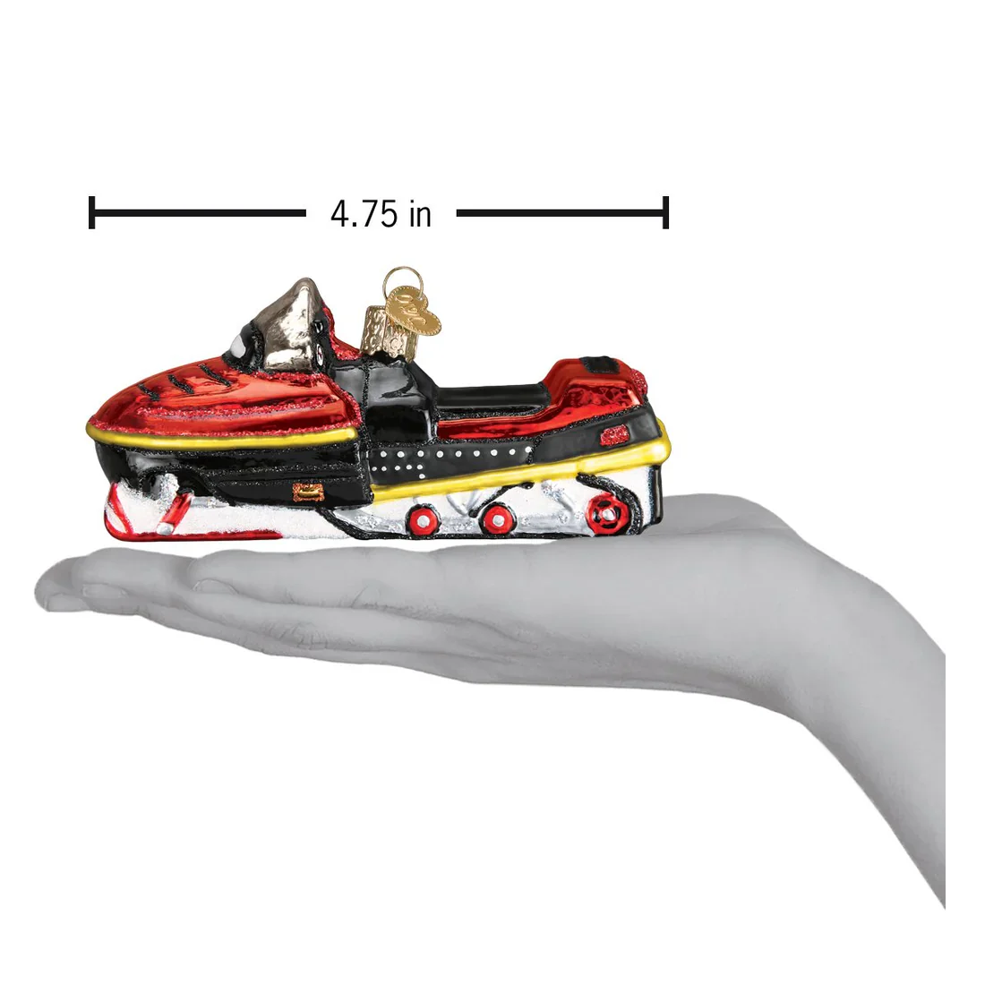 Snowmobile Ornament - Image 5