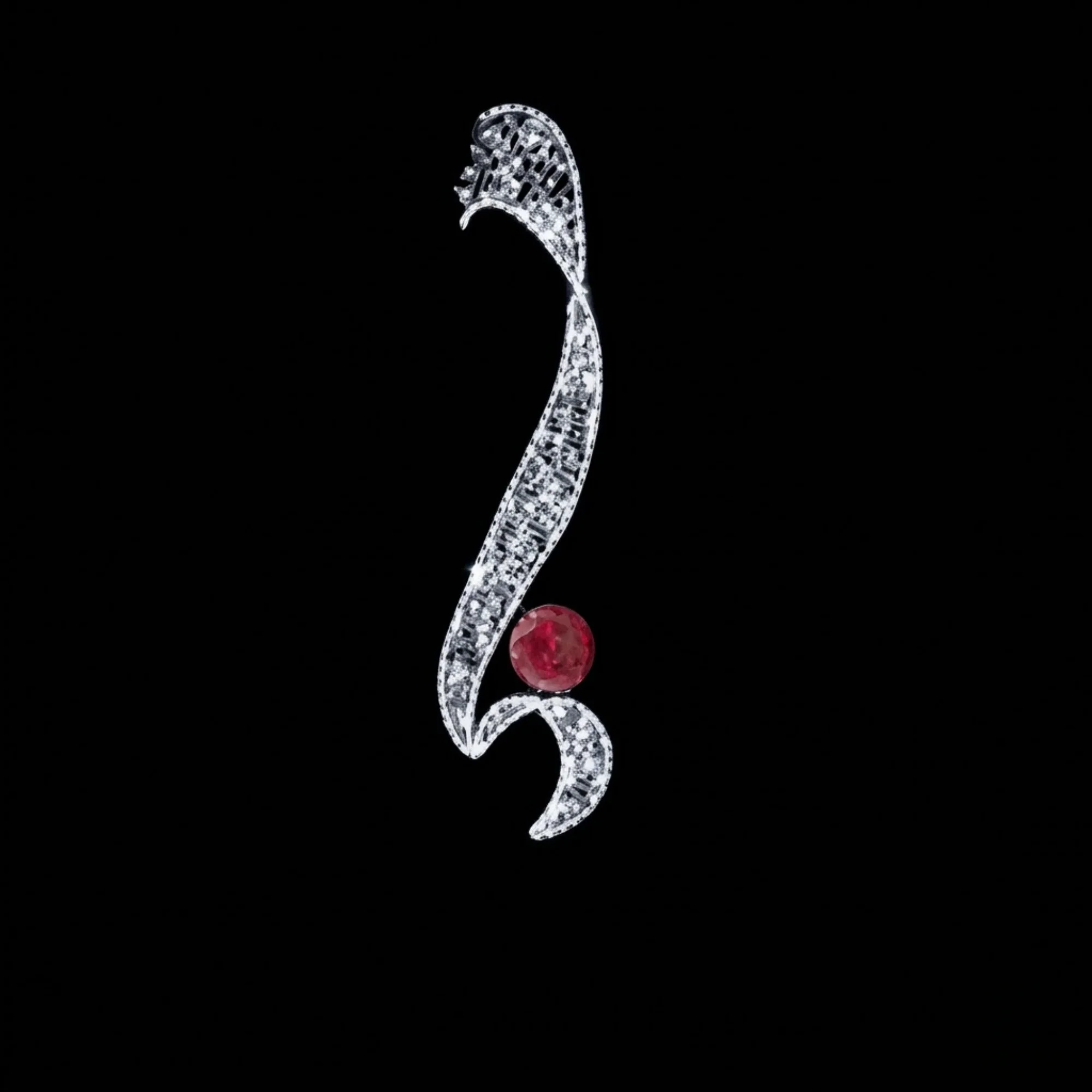 Sparkle Arch Pole Mount, 4.9‘ x 4.9‘ x 9“, LED (Clear White)