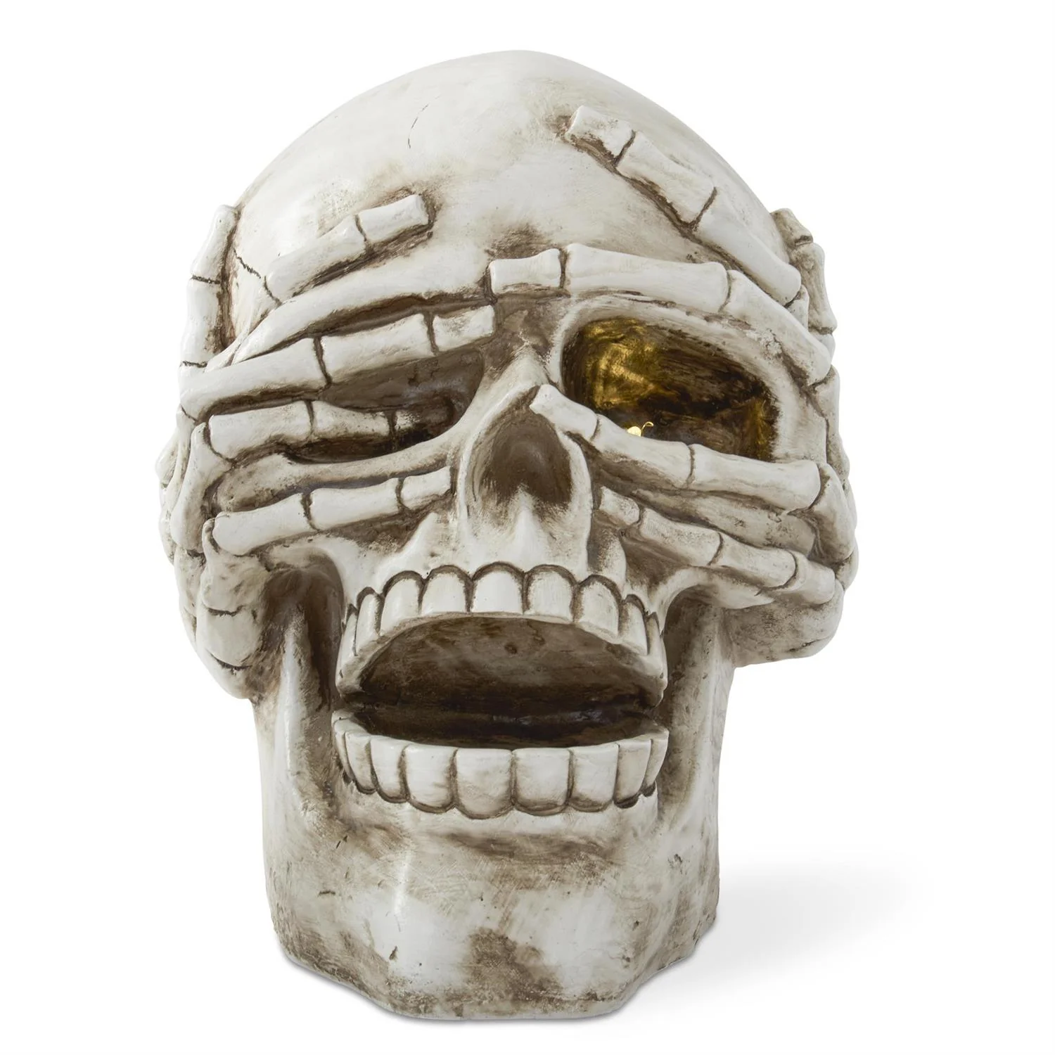 Speak No Evil Resin LED Skulls (Set of 3) - Image 10