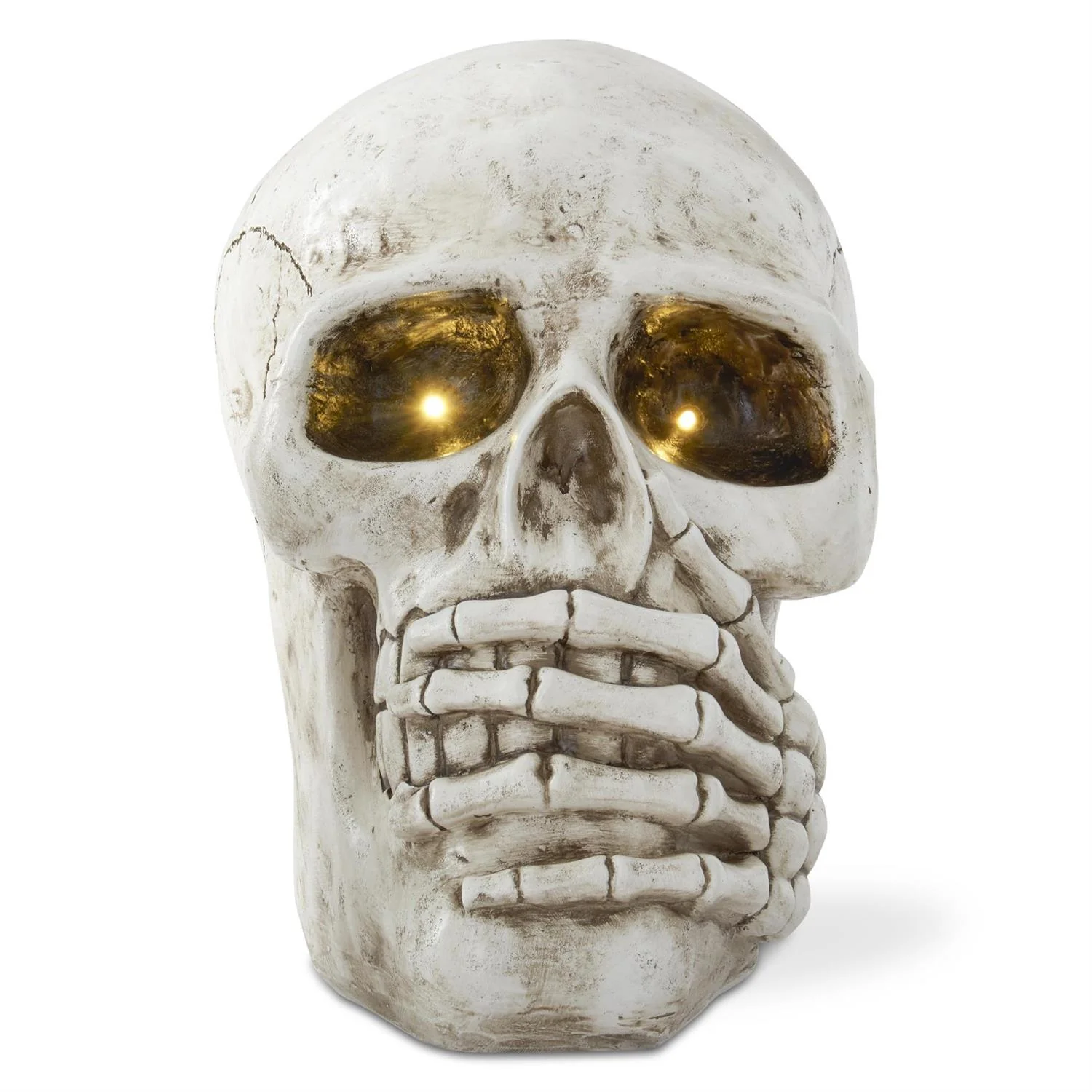 Speak No Evil Resin LED Skulls (Set of 3) - Image 8