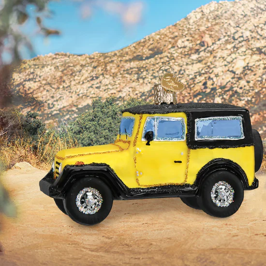 Sport Utility Vehicle Ornament, 4.5" - Image 5