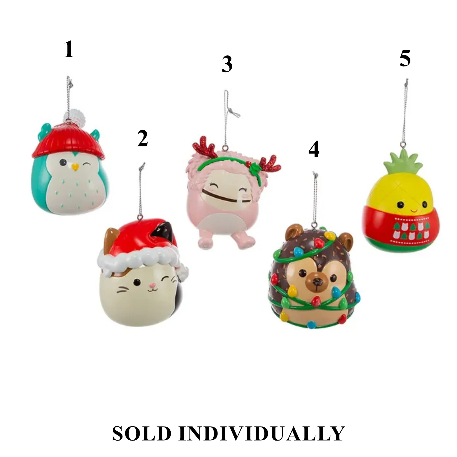 Squishmallows® Blow Mold Ornaments, 3.5" (5 styles - sold individually)