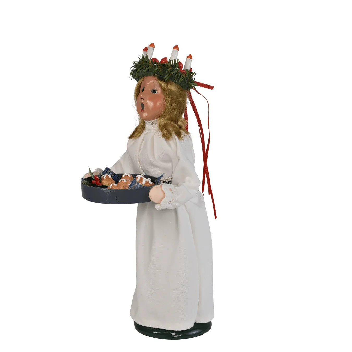 St. Lucia Caroler Figurine, 11" - Image 5