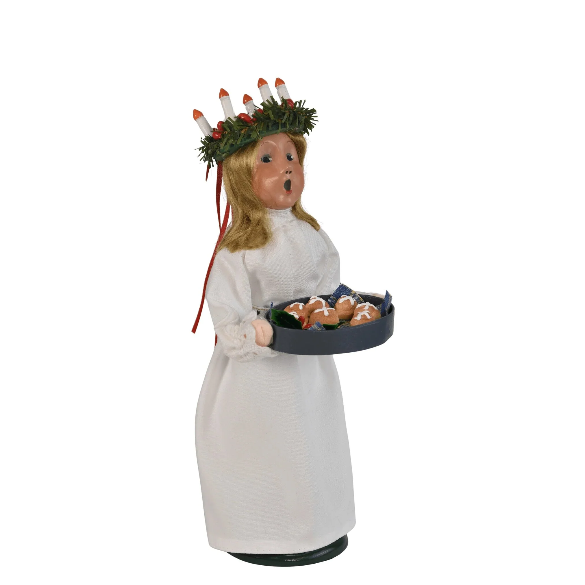 St. Lucia Caroler Figurine, 11" - Image 6