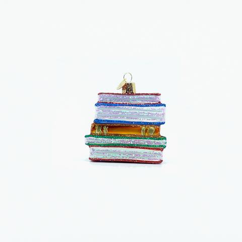 Stack Of Books Ornament, 2.5" - Image 5