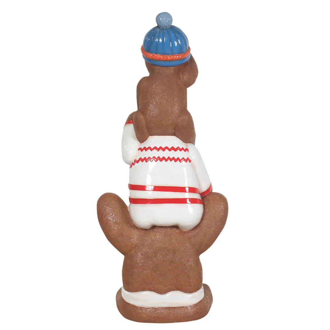 Large Fiberglass Stacking Gingerbread Figure, 60" - Image 5