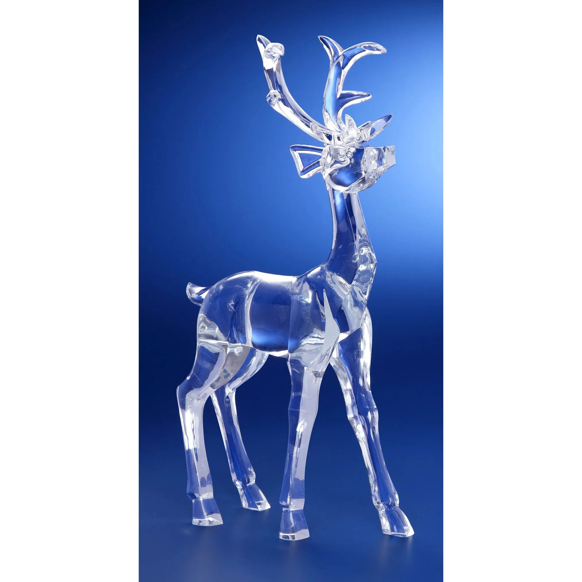 Standing Deer Figurine, Acrylic, 17" - Image 2