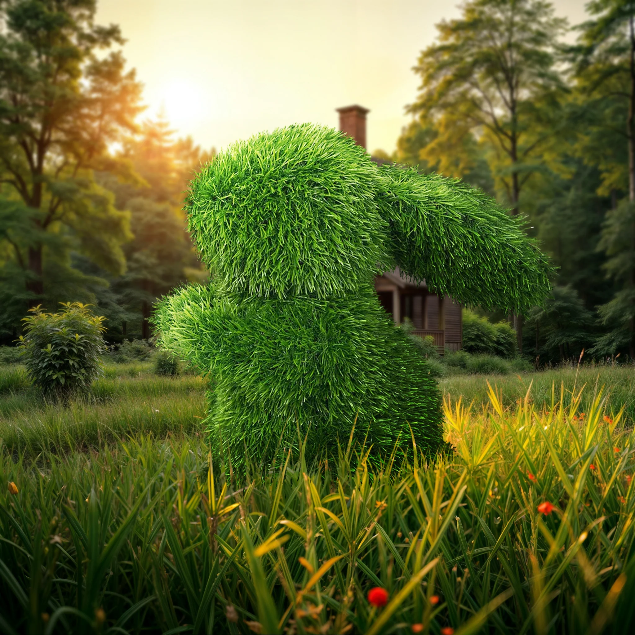 Standing rabbit, 14" - Image 2