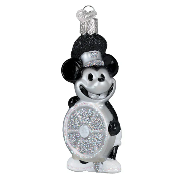 Steamboat Willie Skipper Ornament, 4" - Image 2