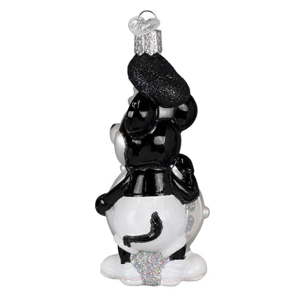 Steamboat Willie Skipper Ornament, 4" - Image 4