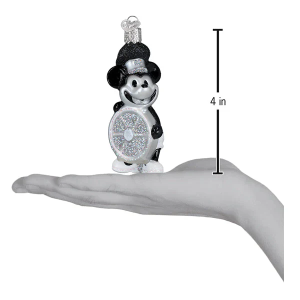 Steamboat Willie Skipper Ornament, 4" - Image 5