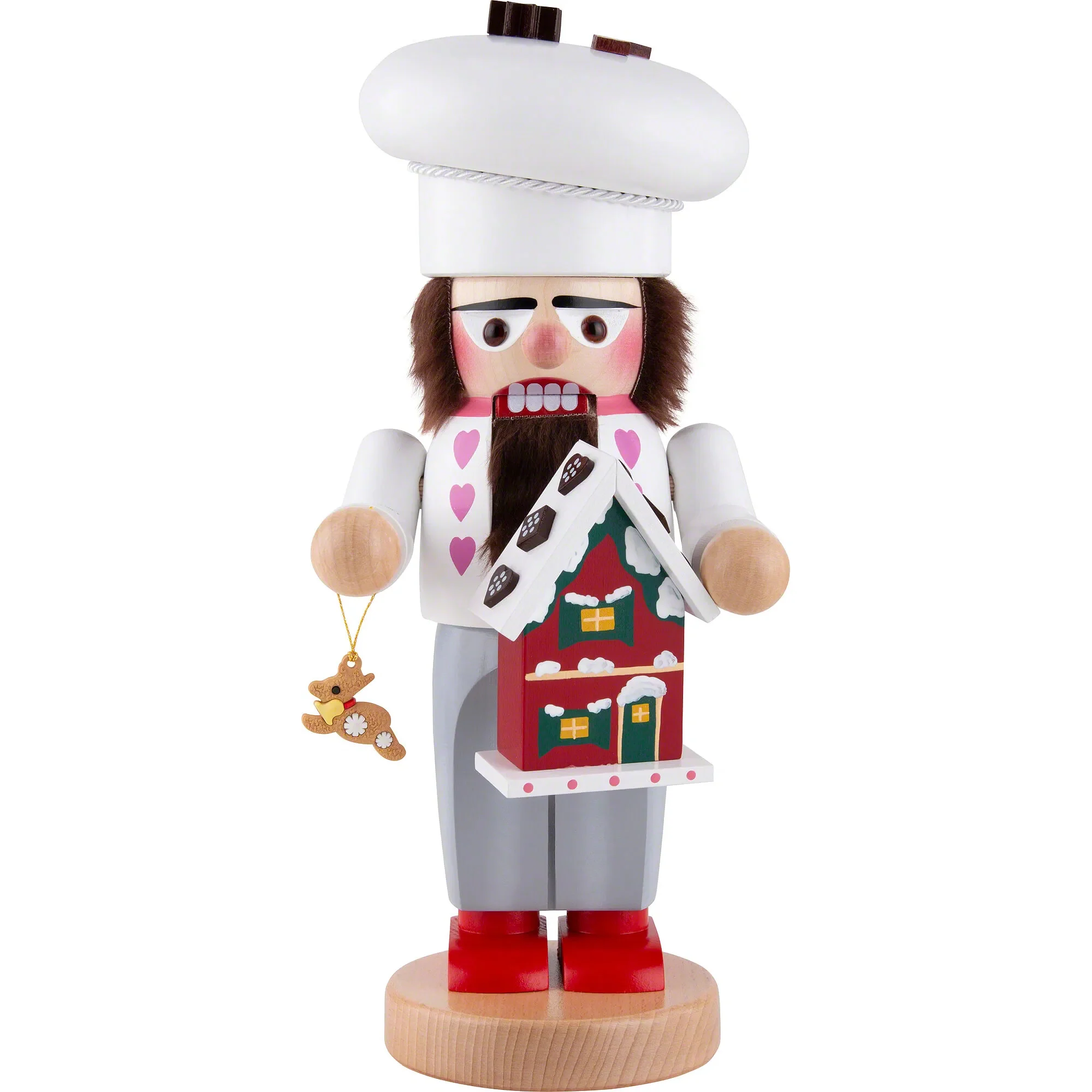 Steinbach Chubby Gingerbreadbaker Nutcracker Figurine, 11.5"