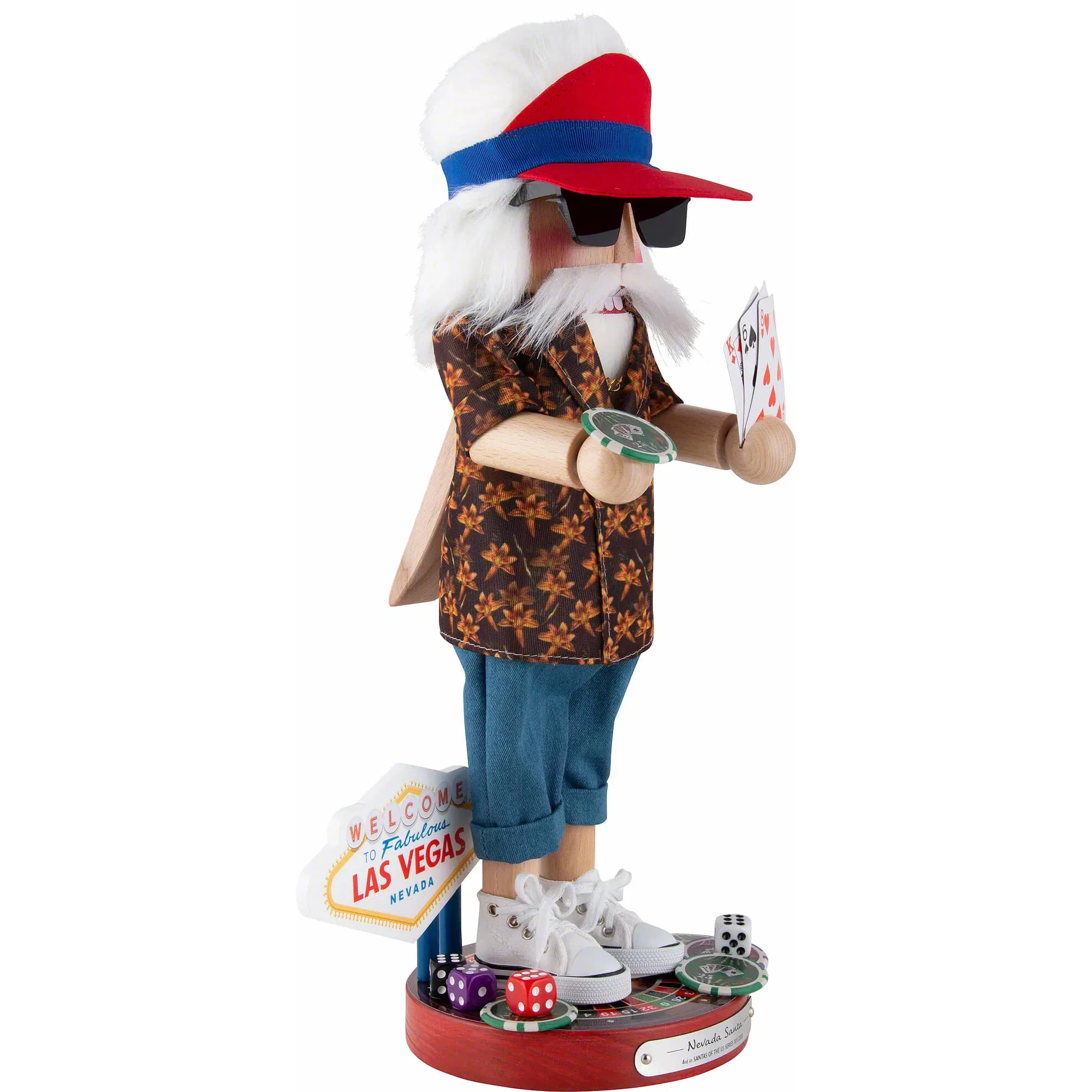 Steinbach Nevada Santa Nutcracker Figurine, 16.5" - Image 3