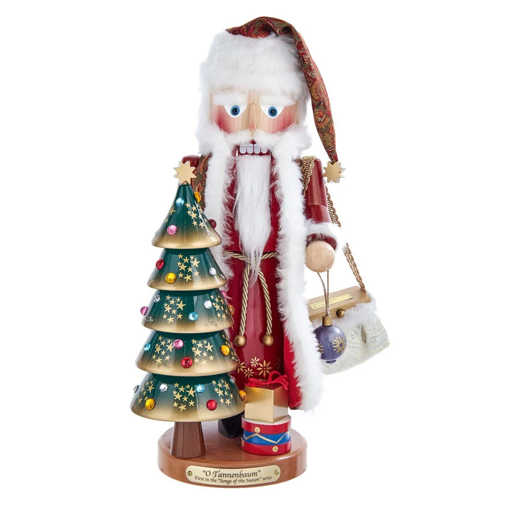 Steinbach O Tannenbaum Musical Santa Nutcracker, 17"