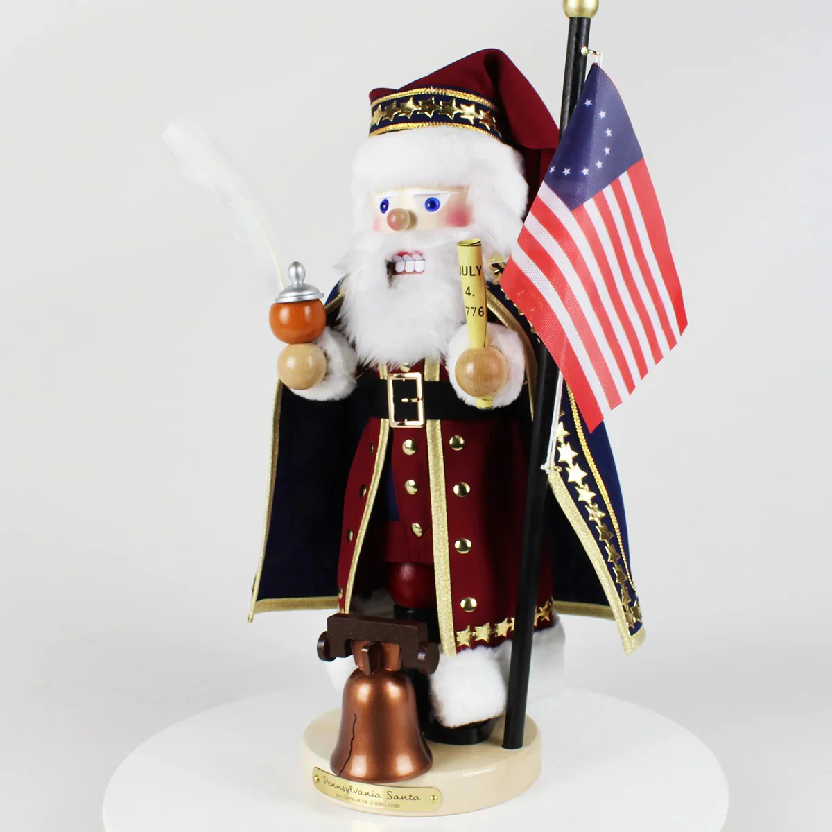 Steinbach Pennsylvania Santa Nutcracker Figurine, 18" - Image 2