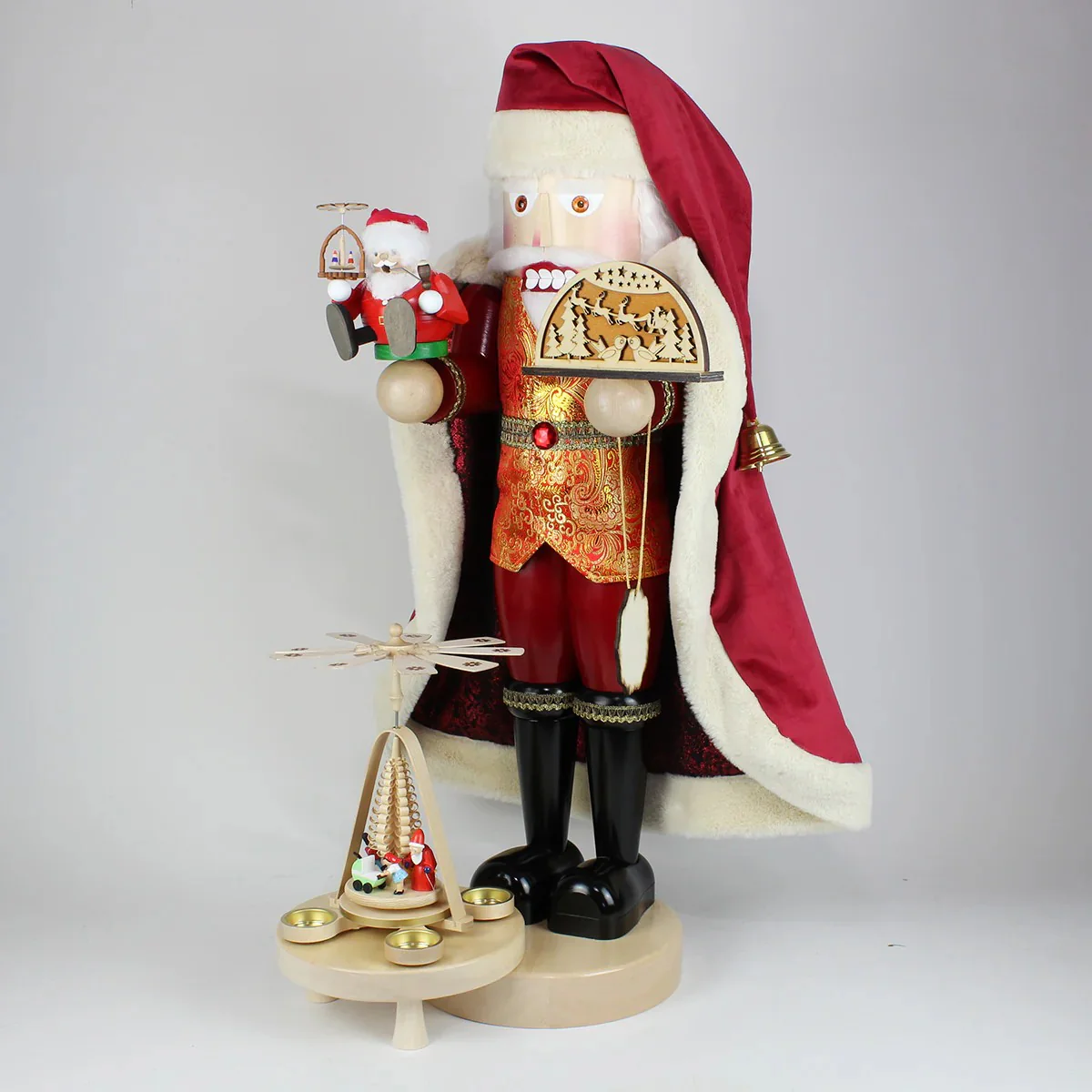 Steinbach Richard Glässer Giant Santa Comes Around Part 1, 39" - Image 3