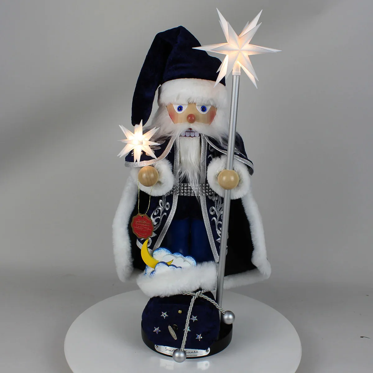 Steinbach Starlight Santa Musical Nutcracker Figurine, 18" - Image 2