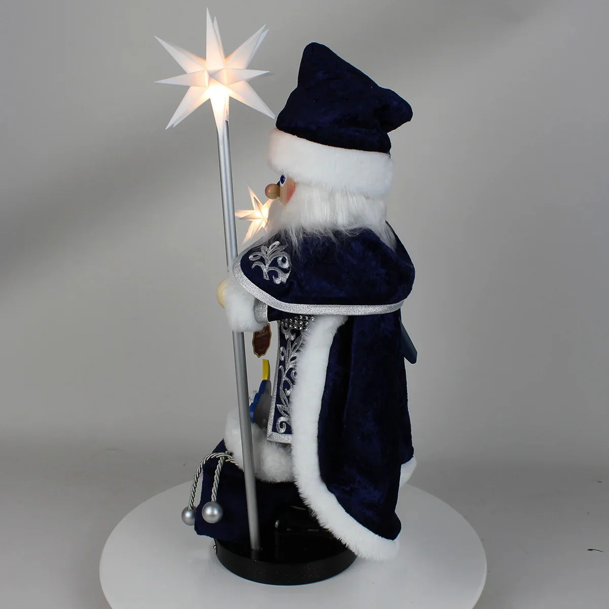 Steinbach Starlight Santa Musical Nutcracker Figurine, 18" - Image 3