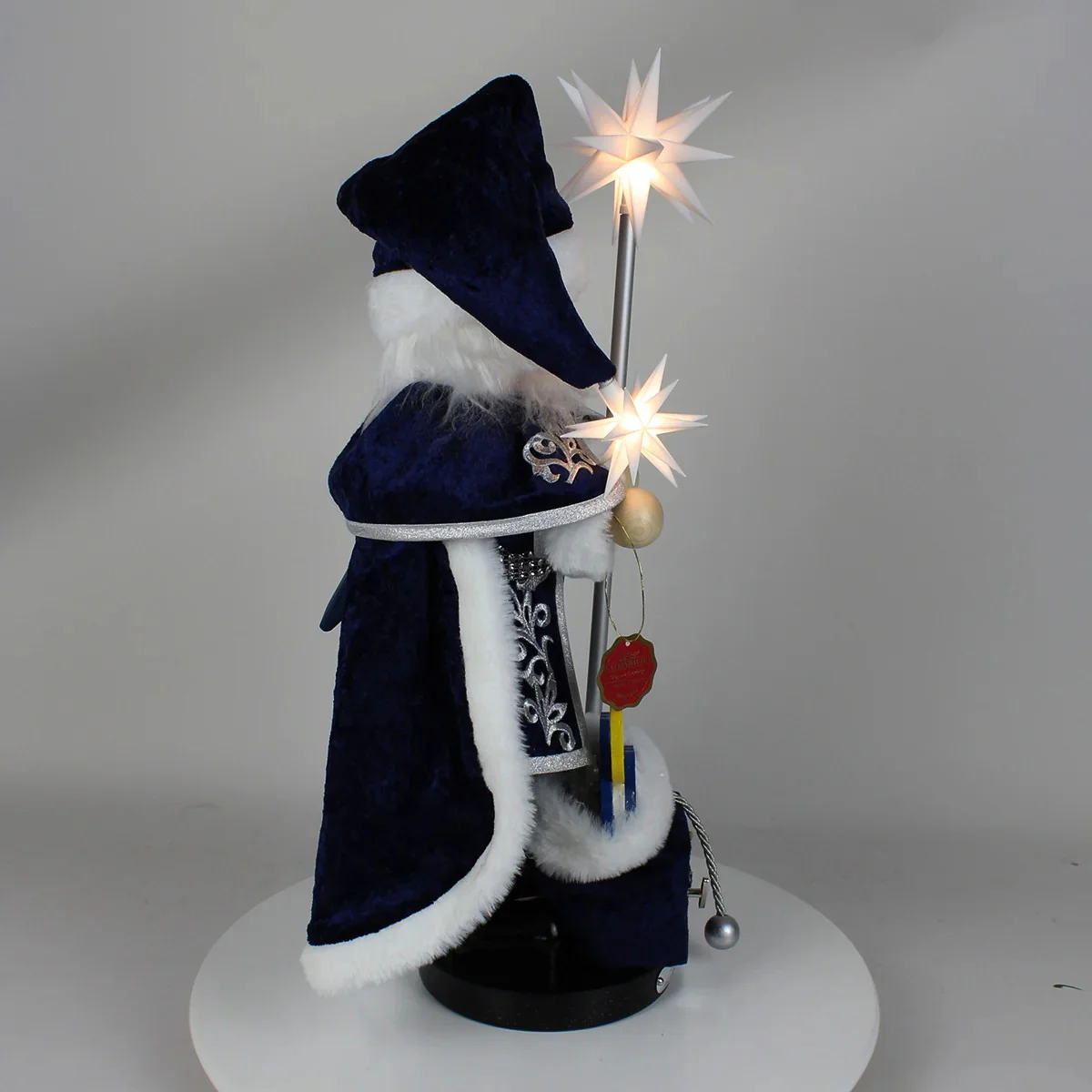 Steinbach Starlight Santa Musical Nutcracker Figurine, 18" - Image 5
