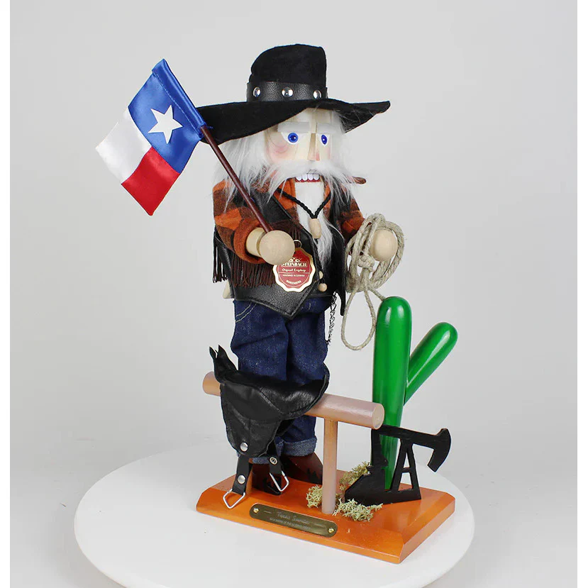 Steinbach Texas Santa Nutcracker Figurine, 16.5" - Image 5