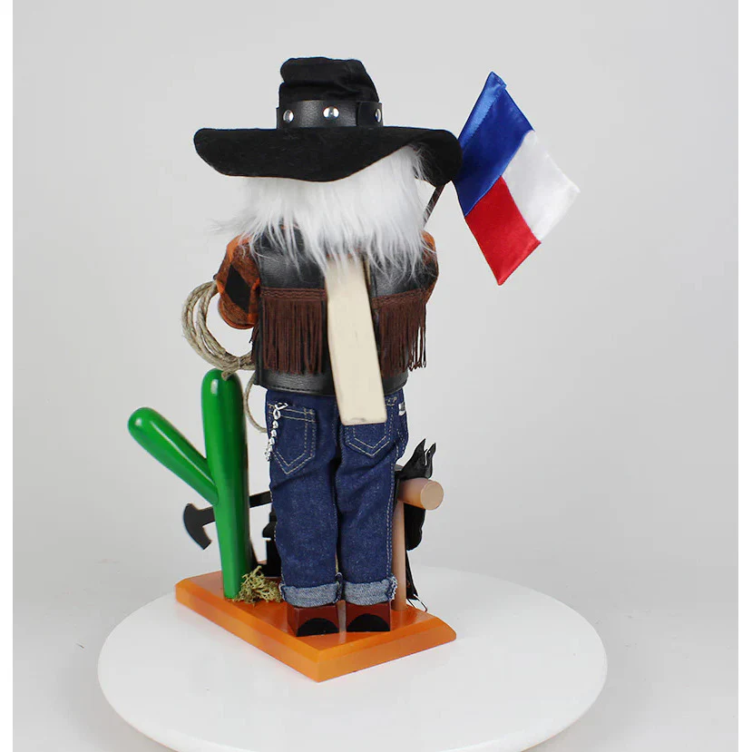 Steinbach Texas Santa Nutcracker Figurine, 16.5" - Image 7