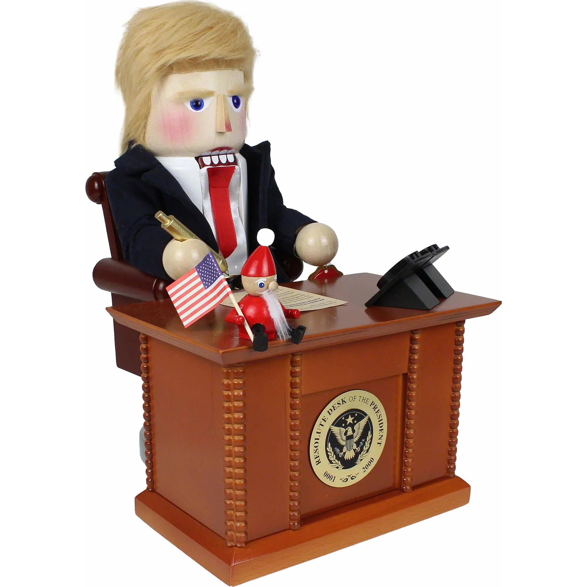 Steinbach The Resolute Desk of the President Nutcracker Figurine, 14"