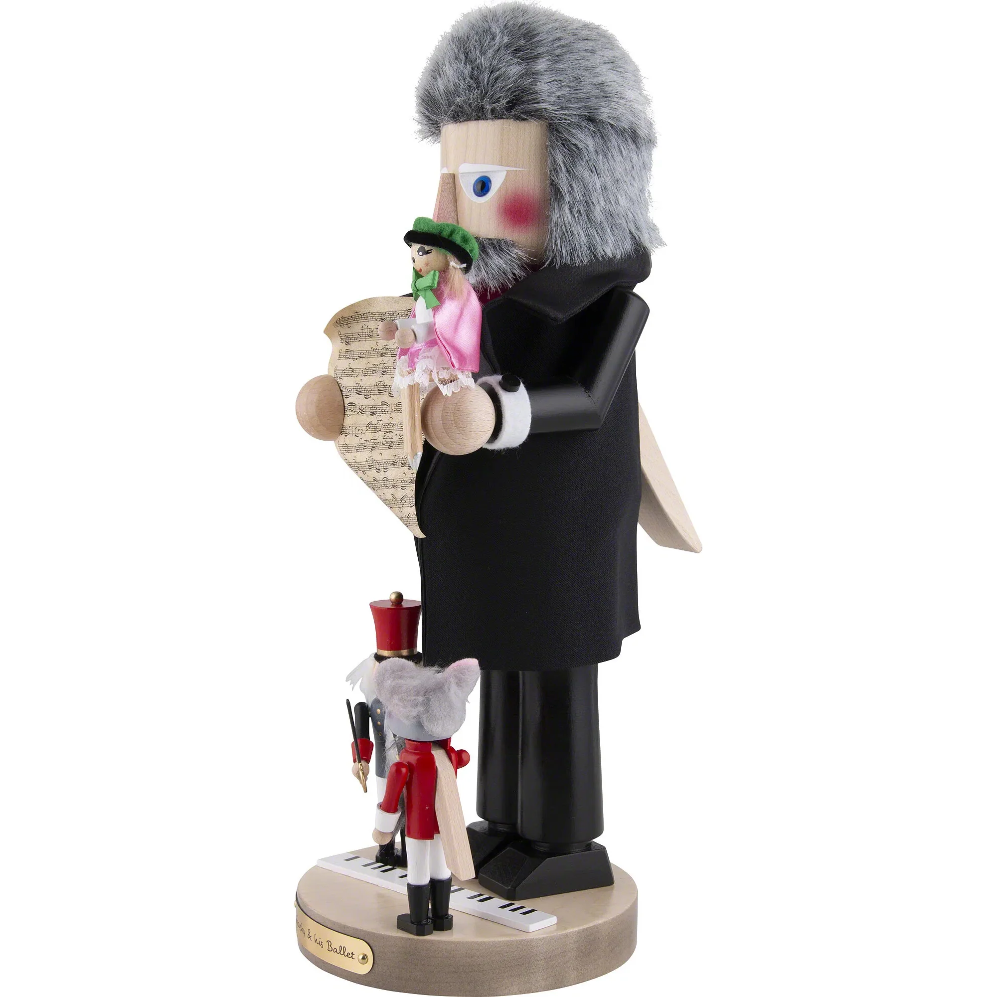 Steinbach Tschaikovsky and his ballet Nutcracker Figurine, 15.5" - Image 2