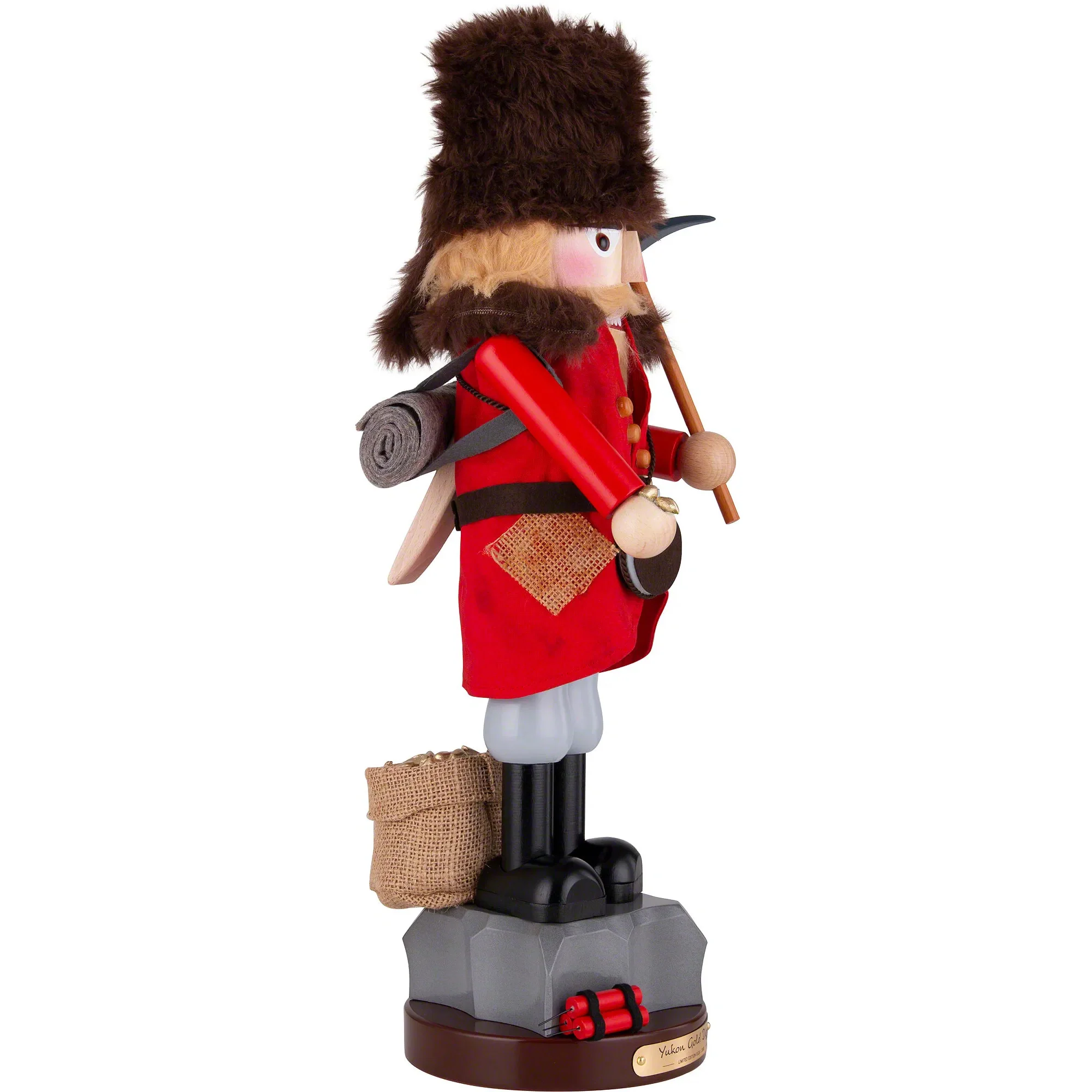 Steinbach Yukon Gold Digger Nutcracker Figurine, 19.3" - Image 4