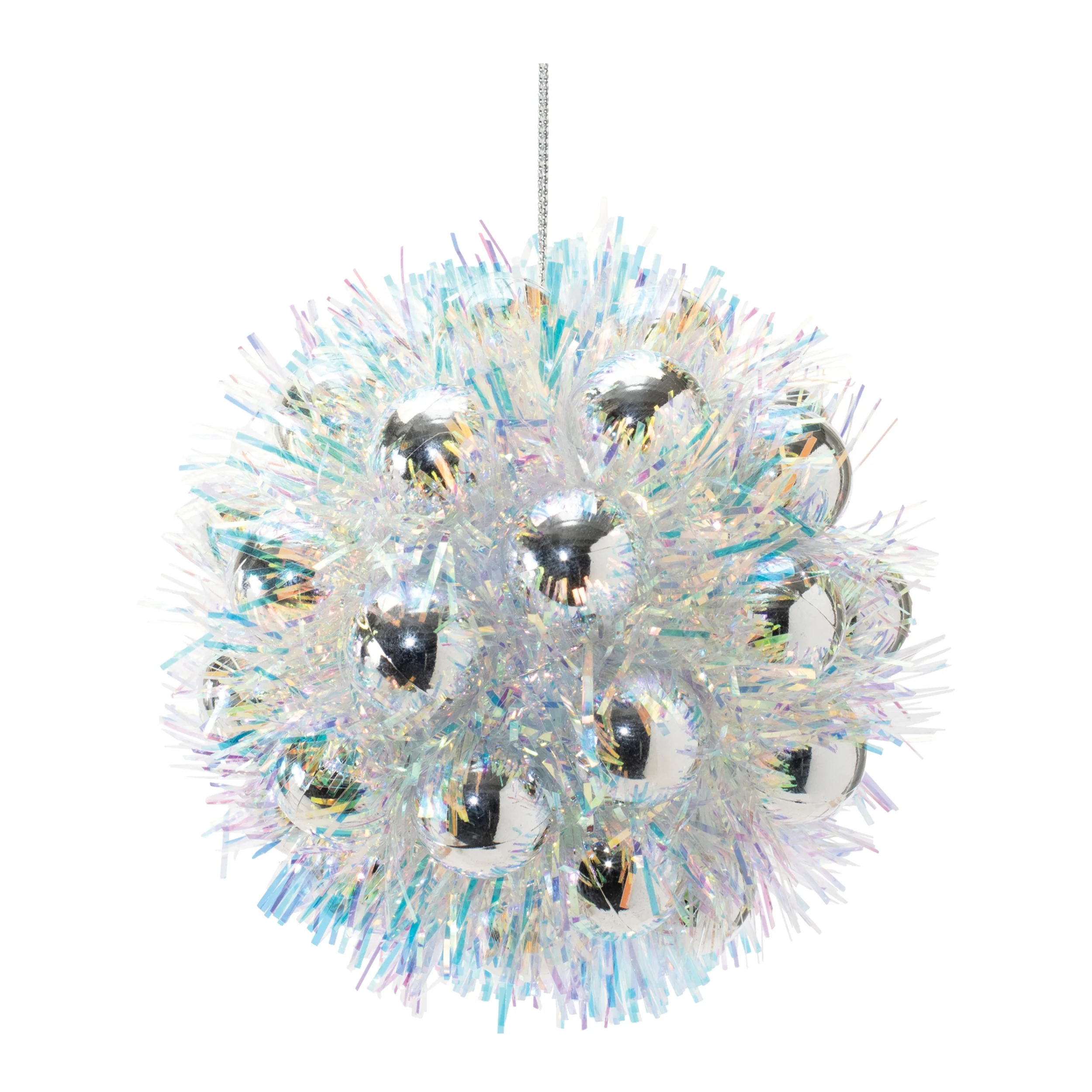 Styrofoam Tinsel Ornaments, 3-4" (Set of 2) - Image 3