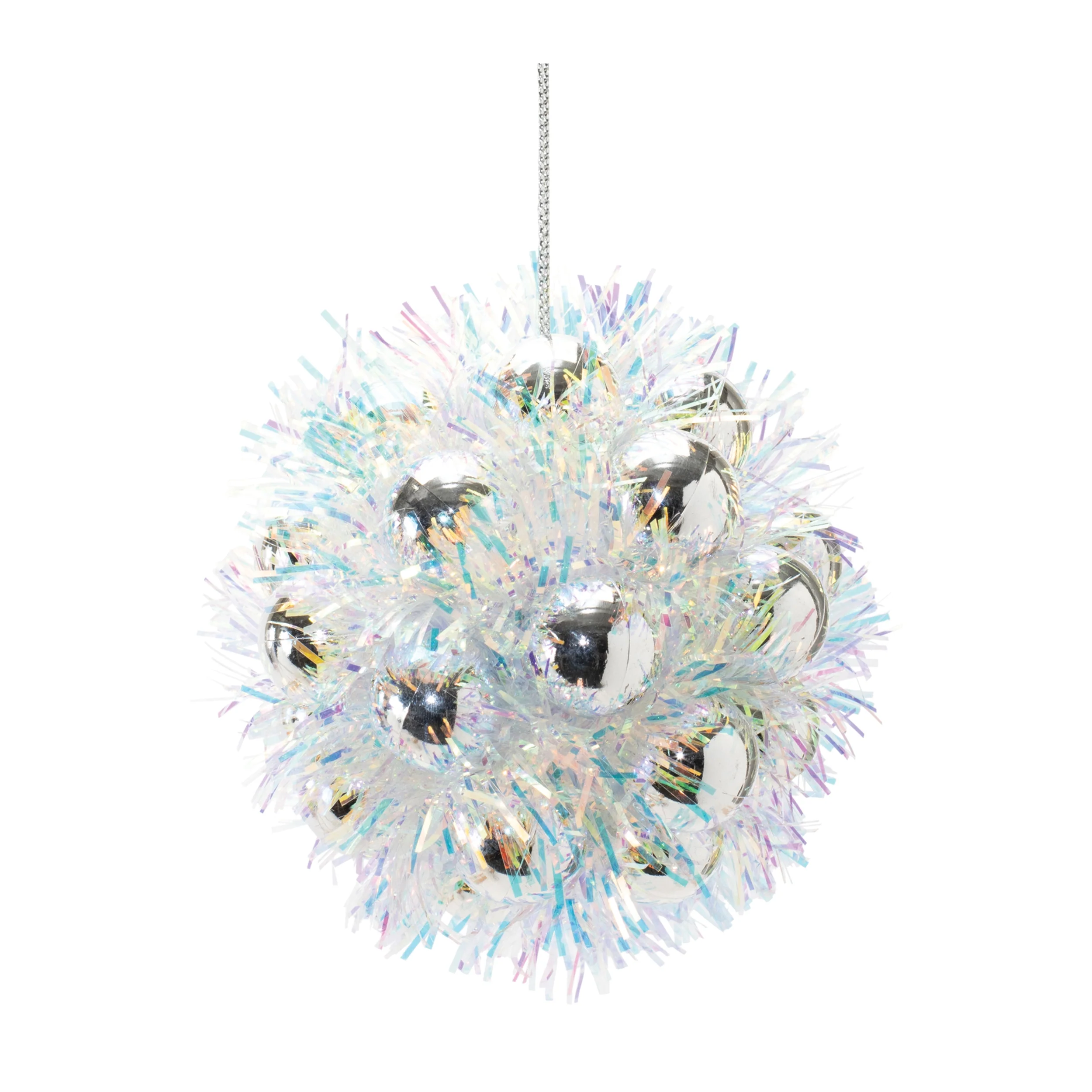 Styrofoam Tinsel Ornaments, 3-4" (Set of 2) - Image 4