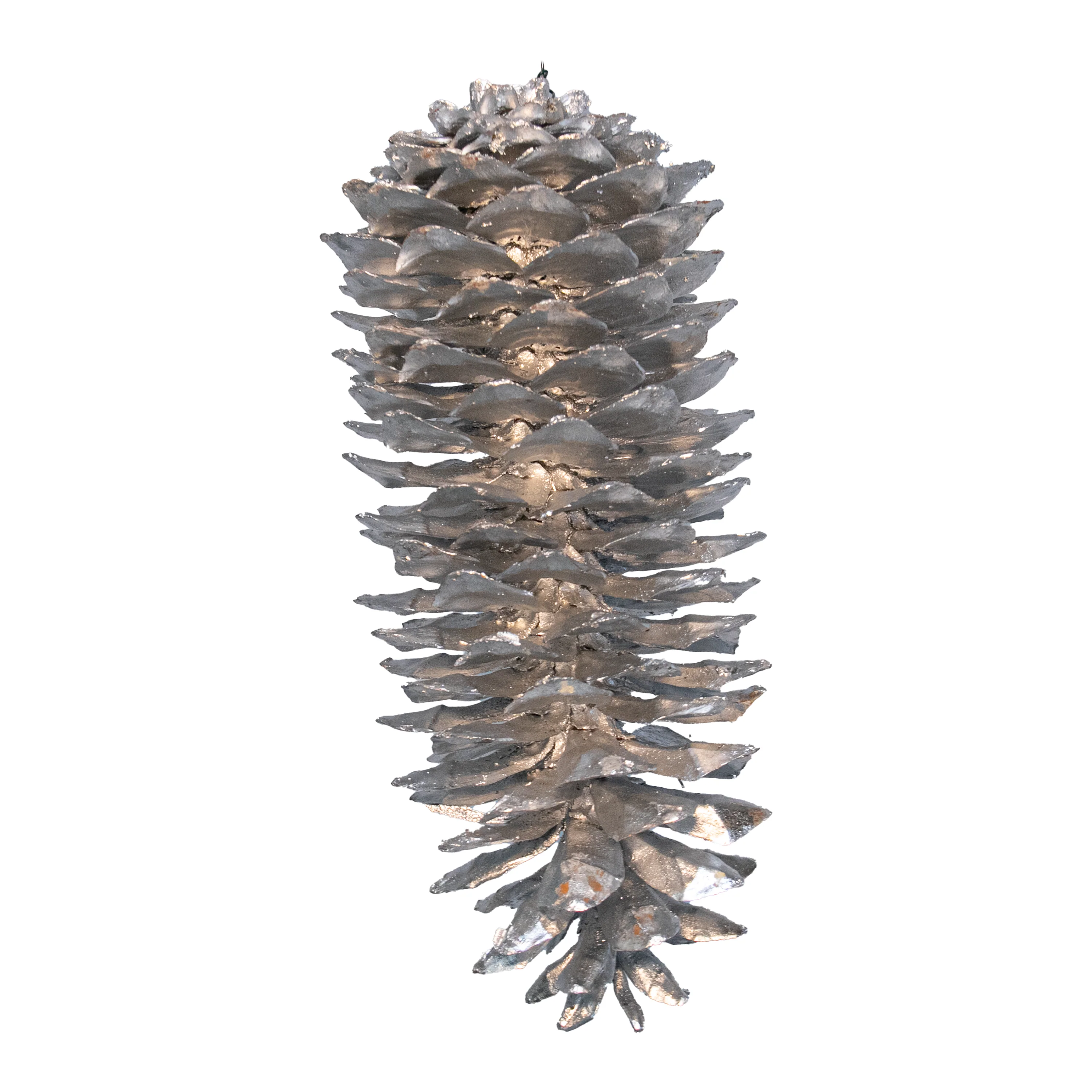 Sugar Cone Ornament, Silver, X-Large, 10" - 12"