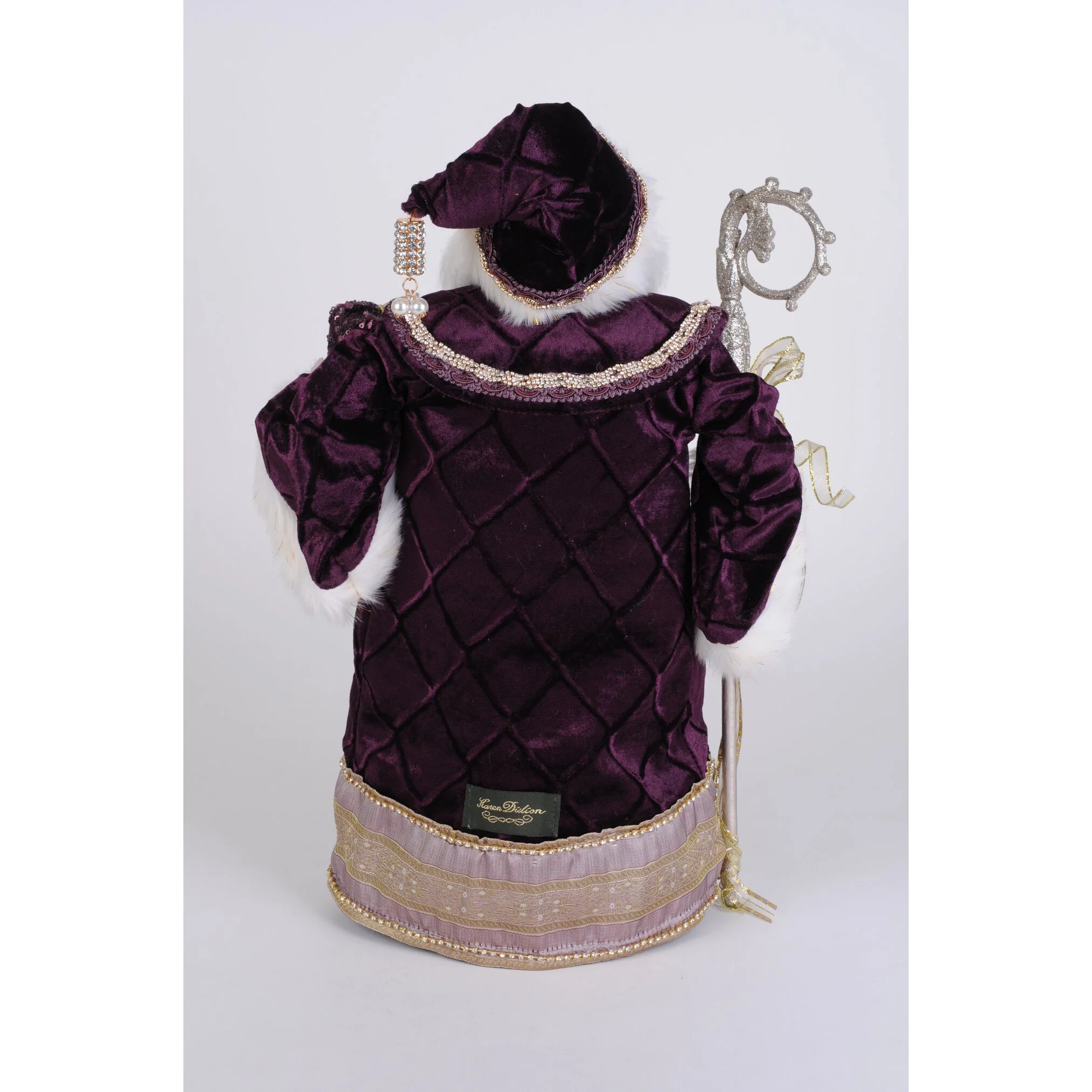 Sugar Plum Santa Figurine, 19" - Image 2