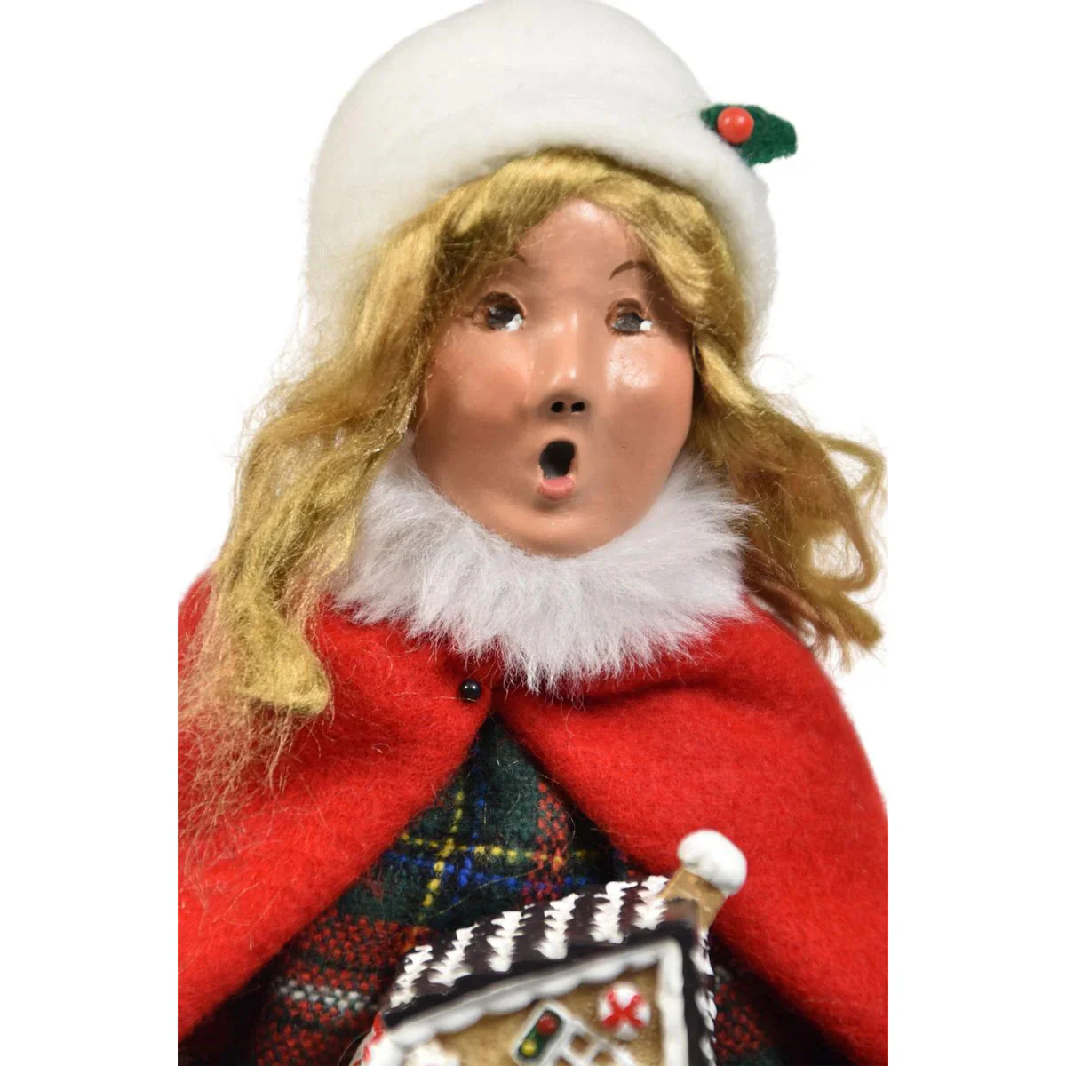 Sweets Family Girl Caroler Figurine, 10" - Image 2
