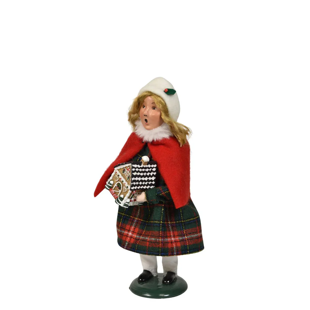 Sweets Family Girl Caroler Figurine, 10" - Image 5