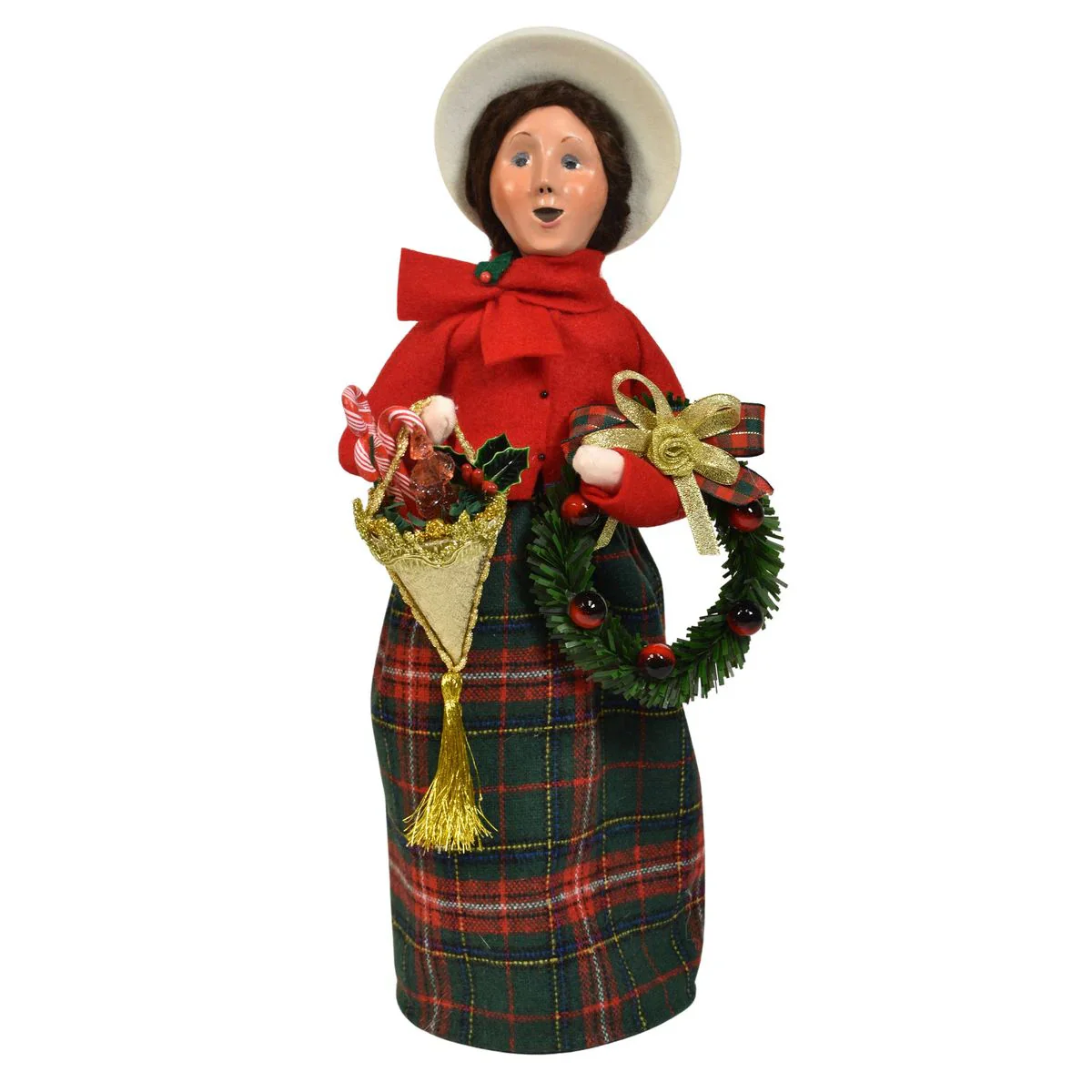 Sweets Family Woman Caroler Figurine, 13"