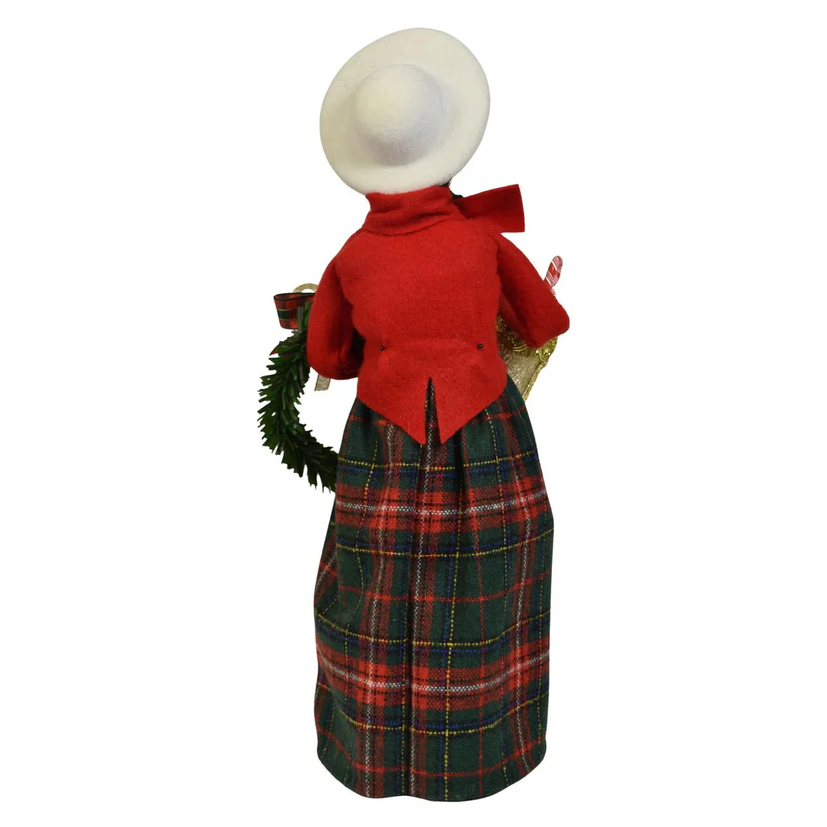 Sweets Family Woman Caroler Figurine, 13" - Image 5