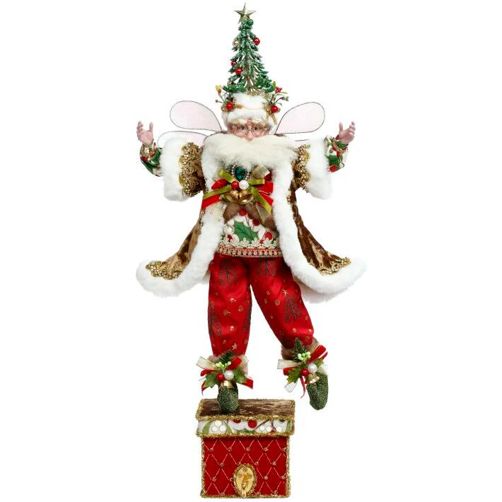 Tannenbaum Fairy Stocking Holder Figurine, 21.5"
