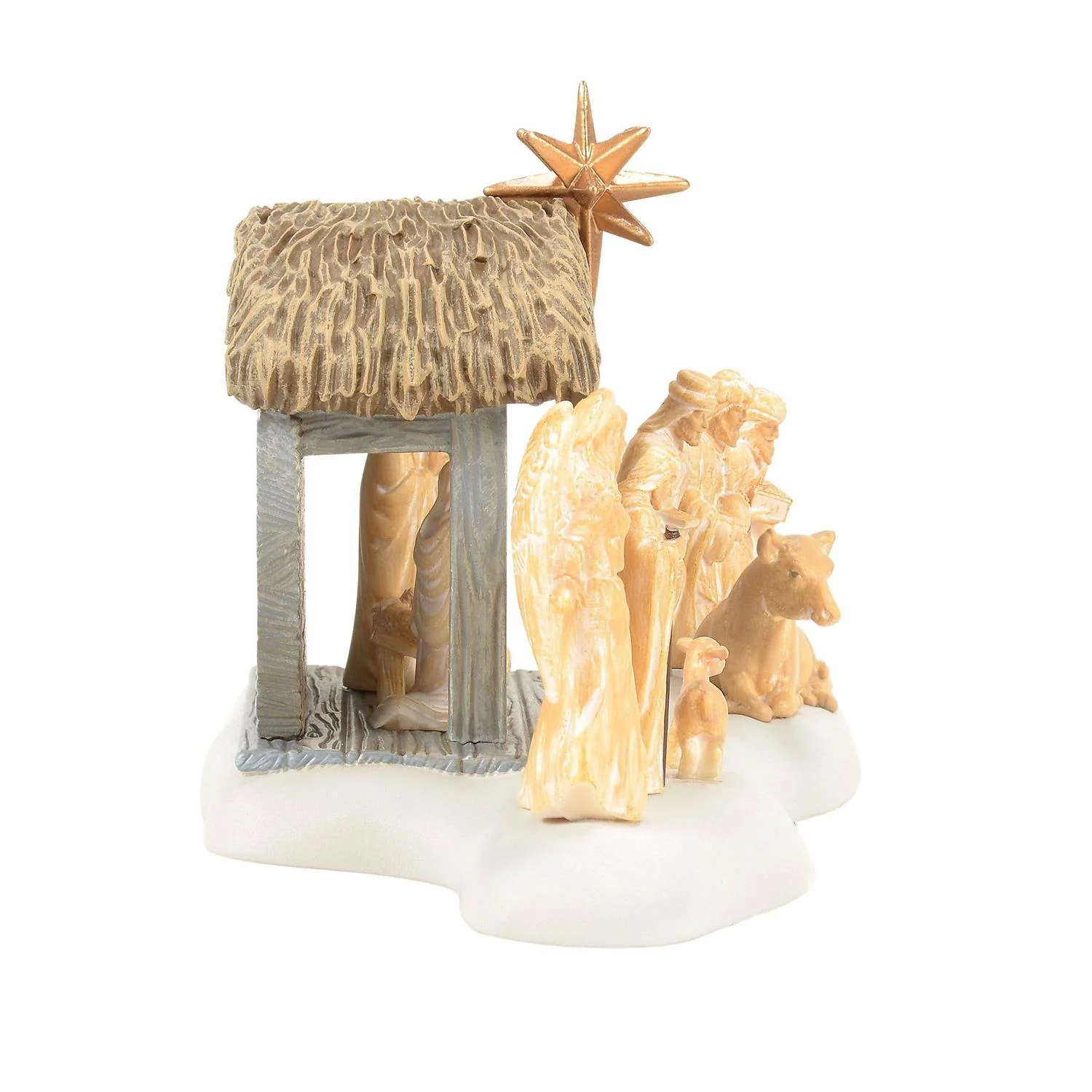 The Original Snow Village - 50th A Lamb In The City Nativity Scene, 3" - Image 2