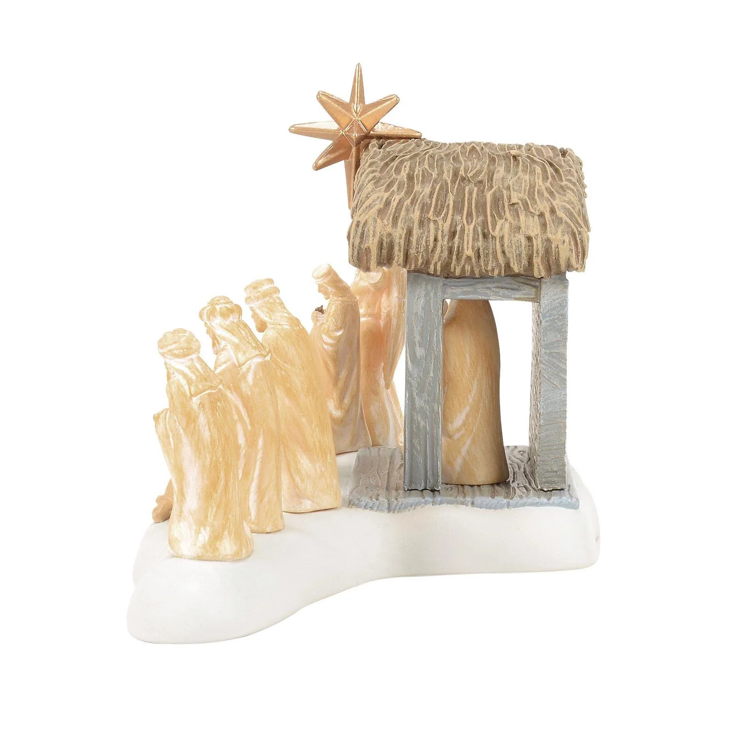 The Original Snow Village - 50th A Lamb In The City Nativity Scene, 3" - Image 3