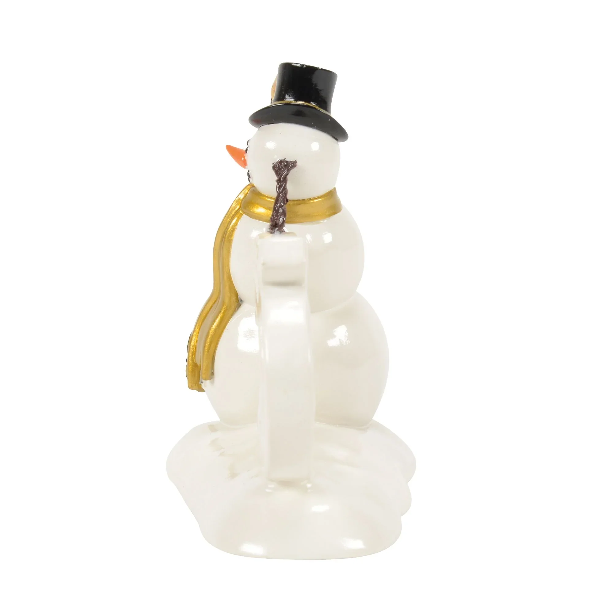 The Original Snow Village - 50th Lucky The Snowman 2026 Figurine, 3.35" - Image 3